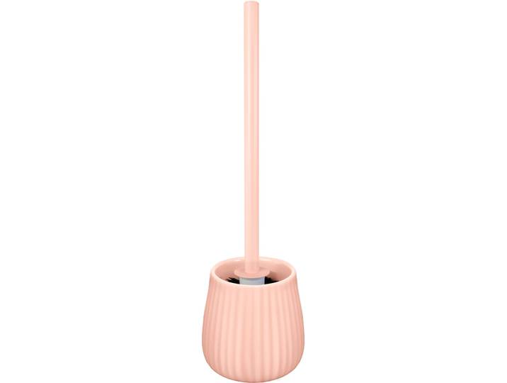 WC-Garnitur KLEINE WOLKE Groove , rosa, B:11cm H:43cm L:11cm, Steinzeug, Reinigungsbürsten, WC-Garnitur, WC-Bürstenhalter inkl. WC-Bürste+Stiel