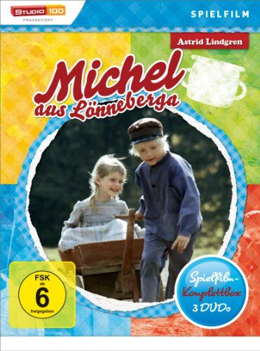 Olle Hellbom - Astrid Lindgren: Michel aus Lönneberga - Spielfilm-Komplettbox (Spielfilm-Edition, 3 Discs - Preis vom 03.10.2026 20:43:07 h