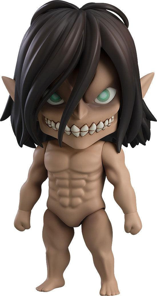 Good Smile Company Attack on Titan Nendoroid Eren Yeager actiefiguur Attack Titan versie, 10 cm