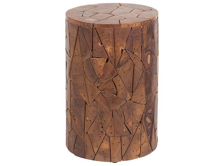 BEISTELLTISCH Teakholz braun 30 cm Dawson