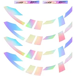 ZIPP Felgenaufkleberset 808 Silver Foil