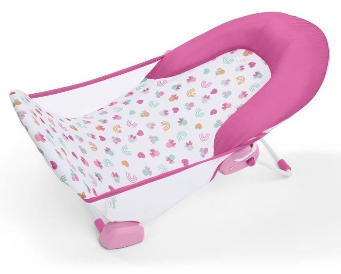Bright Starts Disney Baby Minnie Pink Opvouwbare Badstoel voor Baby Meisjes