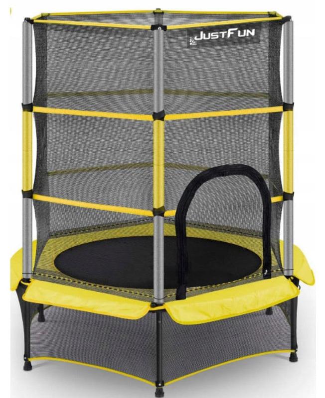 Trampoline - Kindertrampoline - Spielzeug für den Außenbereich - Sicherheitsnetz, 125 cm - 140 cm