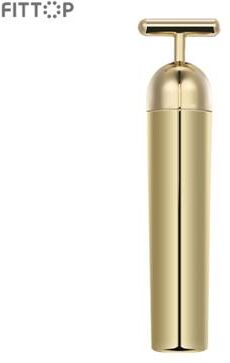 Gold Pulse Facial Massager by Prospera in Gold