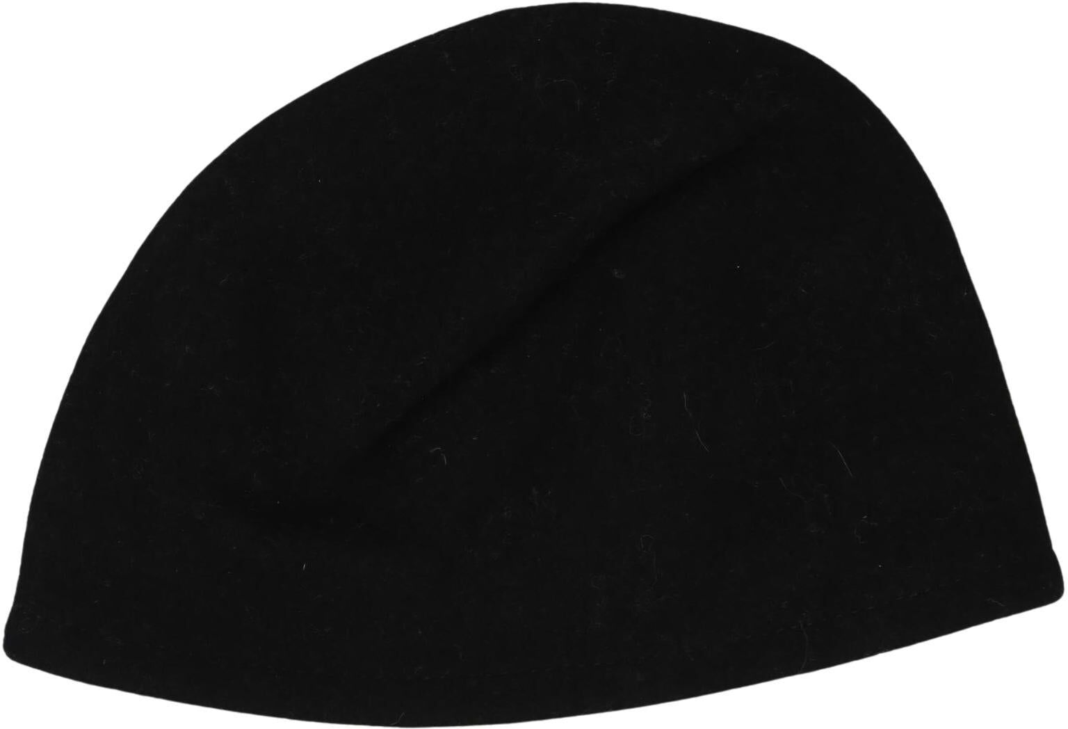 Seeberger Damen Hut oder Mütze, Schwarz, Gr. Onesize, Schurwolle - Second Hand