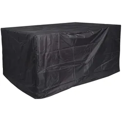 Mendler Abdeckhaube HWC-J41, Abdeckplane Schutzplane Schutzhülle, 130x215x170cm Gartenmöbel Hollywoodschaukel Outdoor, anthrazit