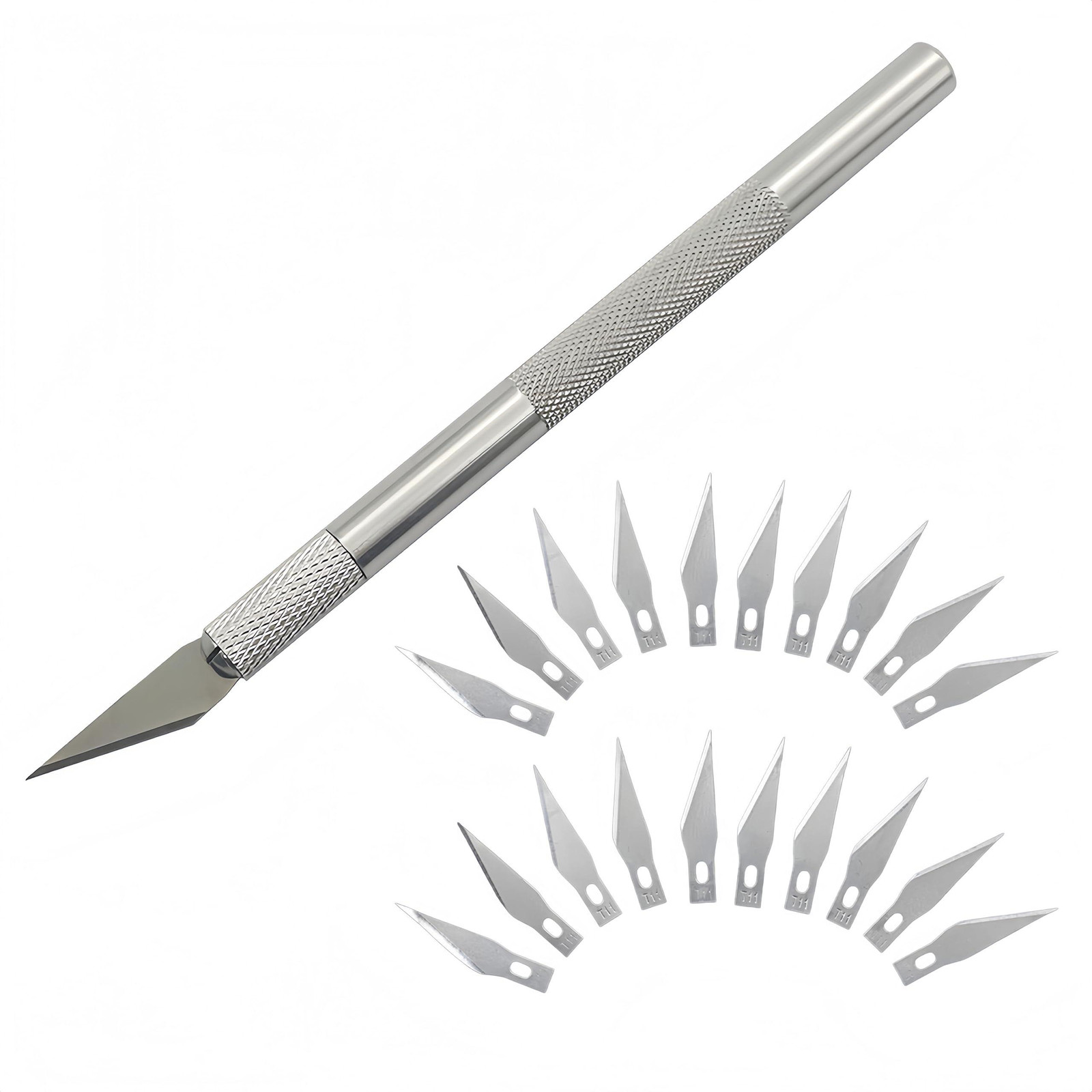 Selius 21-delige hobbyscalpelset met 20 reservemesjes