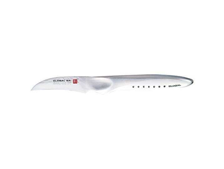 Global SAI-S04R Tourniermesser 6,5cm Hammerdesign