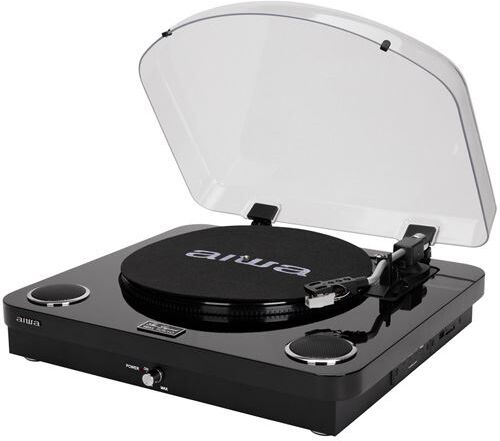 Aiwa Gira Discos Bluetooth  GBTUR-200BK - Preto