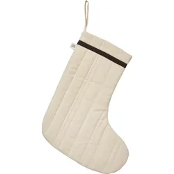Vari Weihnachtsdekoration Socke, beige