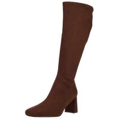 Stiefel STEVE MADDEN "STEVE MADDEN Stiefel Textil", Damen, Gr. 41, braun, Textil, Schuhe Stiefel