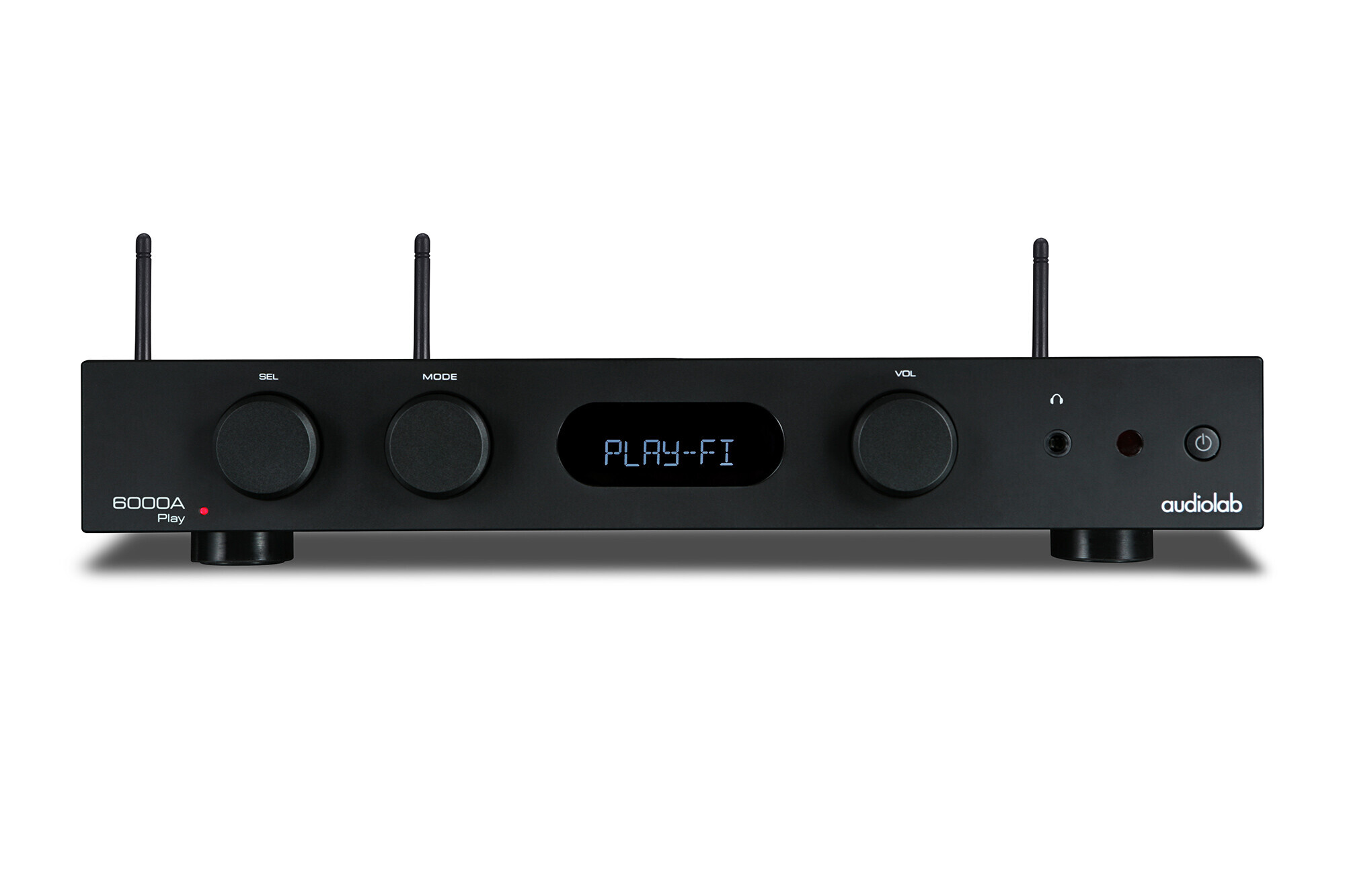 Audiolab 6000A PLAY Netzwerk-Client, Internetradio, LAN, WLAN, UPnP, DLNA-, Smartphone-Steuerung, Bluetooth
