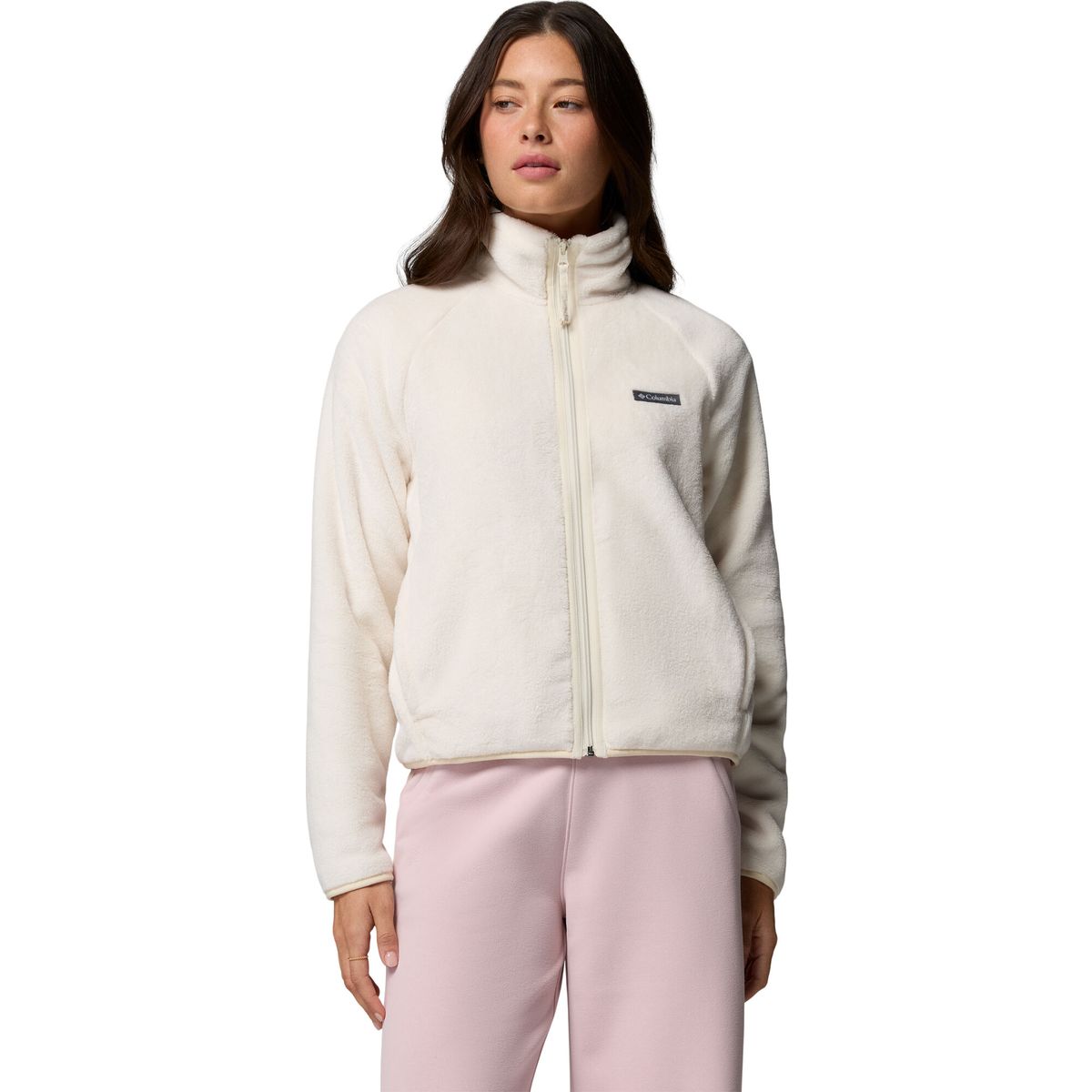 Columbia Women’s Fire Side Reignited Sherpa Fleece Jacket chalk, plush (191) M 217339-2173391-191-M
