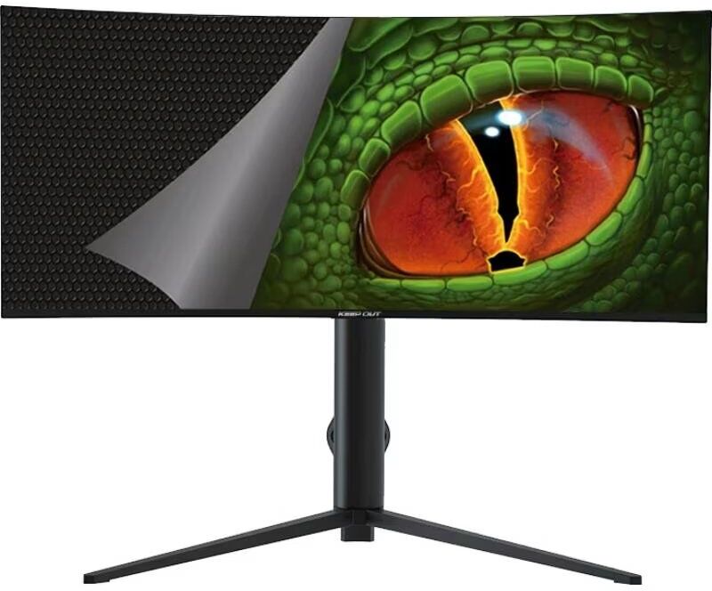 Keep Out Monitor Gaming Curvo 34 Pulgadas Xgm34uw Wqhd 165hz 1ms Talla Única Unisex