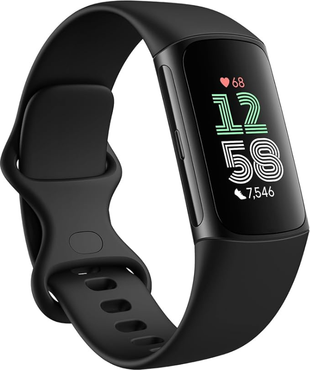 Fitbit Charge 6 Fitness Tracker Obsidian