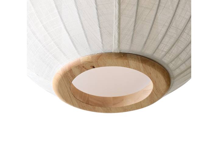 Suspension BALLOON, Ø 30 cm, crème, textile - Halo Design - Salle à manger - Tissu / textile - À ampoule unique