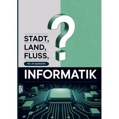 Stadt, Land, Fluss, Informatik, Taschenbuch von Grübelgold Rätselhefte, Grübelgold, 978-3-693-19236-8
