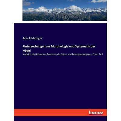 Untersuchungen zur Morphologie und Systematik der Vögel, Taschenbuch von Max Fürbringer, Hansebooks, 978-3-348-08770-4