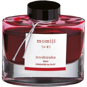 Pilot Tintenfass iroshizuku momiji, rot, 50 ml
