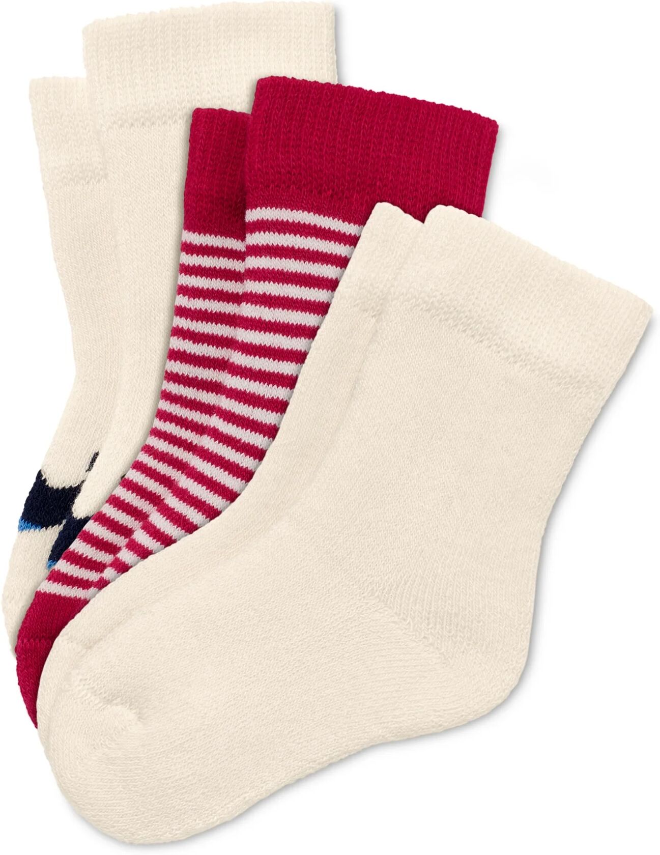 Tchibo - 3 Paar Babysocken - Baby - Gr. 13-15 - creme