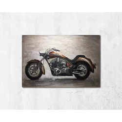 La Casa »Motorrad ll« Ölbild handgemalt 120x80 cm