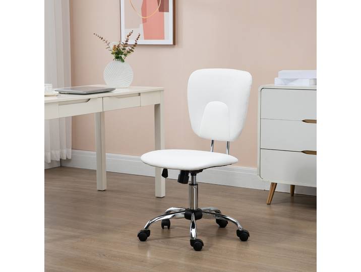 Vinsetto Chaise Bureau Pivotante Hauteur Réglable Dossier Inclinable