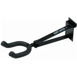 Quik Lok SBG/14 Slatwall Gitarren- und Bassständer (Bass, Gitarre), Instrumentenständer + Halter, Schwarz