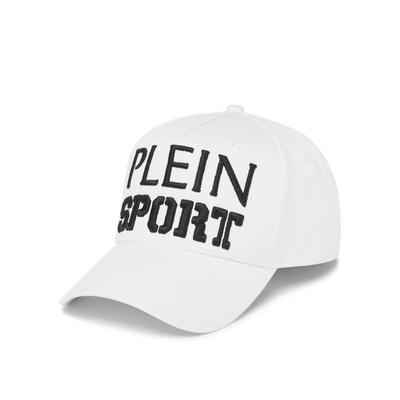 Baseball Cap PLEIN SPORT "Baseballkappe", Jungen, weiß (01, weiß), Caps