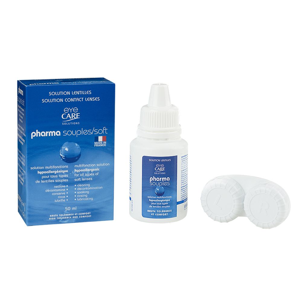 Eye Care Pharma Souples FR 50 ml Aufbewahrungs- und Reinigungslösung