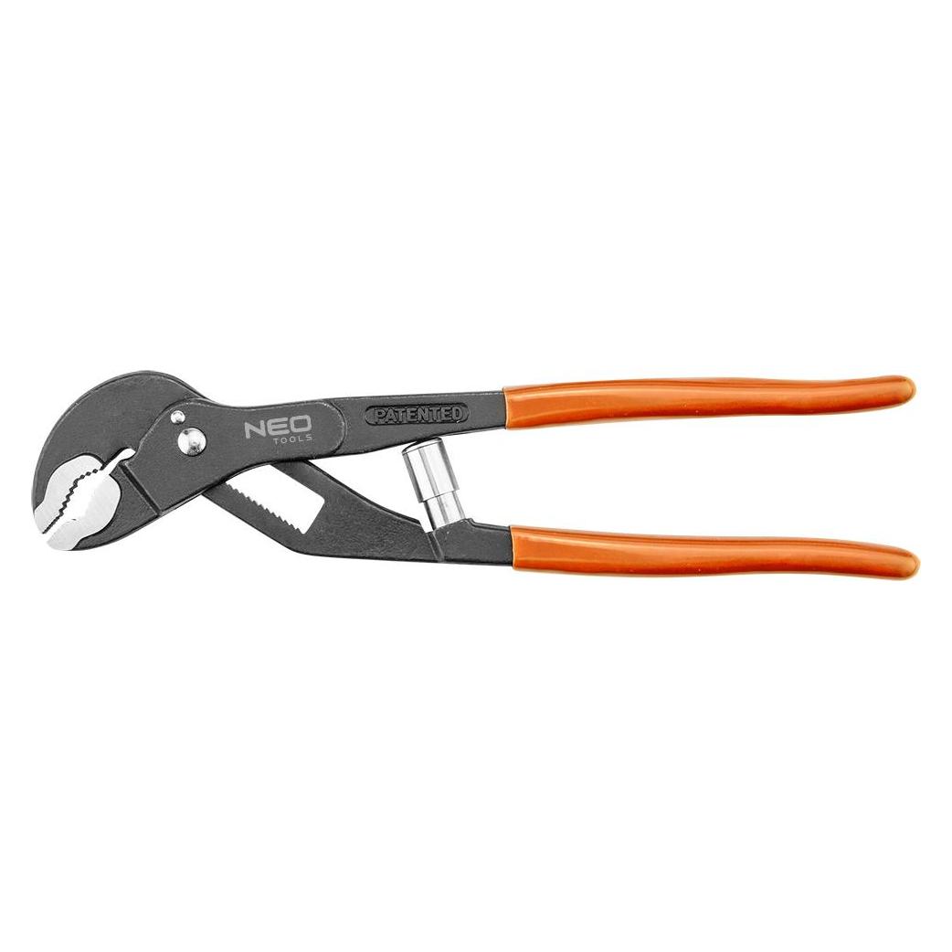 Neo Rohrzange 240 mm, Bereich 0-52 mm, Schnellverstellung (240 mm) (02-435)
