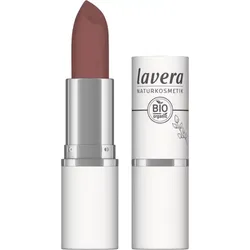 Lavera Velvet Matt Lipstick Auburn Brown 02