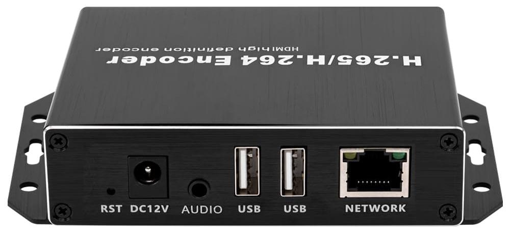 HDMI-Video-Encoder - 4K - PoE - IP-Streaming - Dualer USB-Recorder
