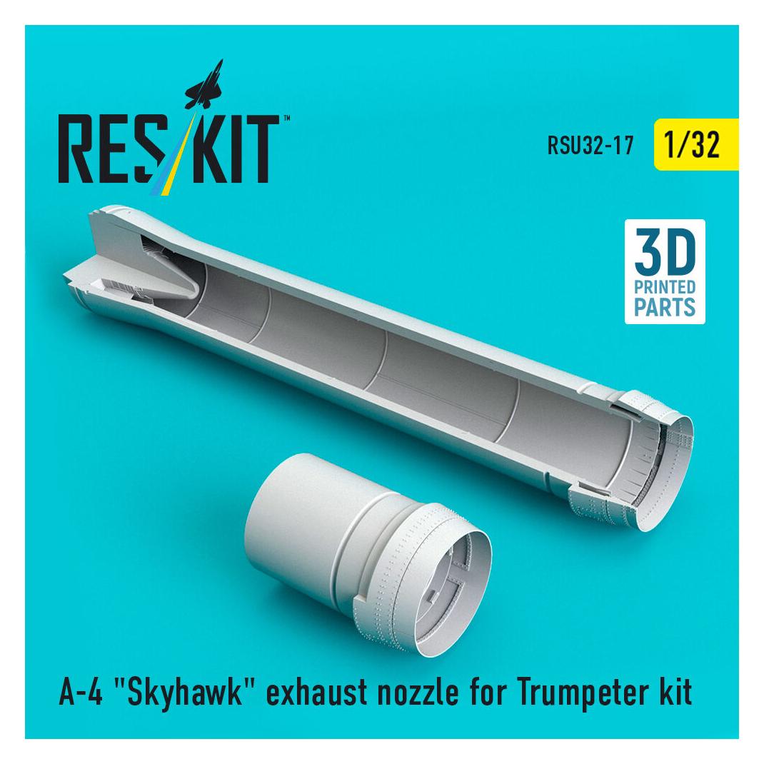 ResKit A-4 Skyhawk exhaust nozzle for Trumpeter kit (3D Printed) (RSU32-0017)