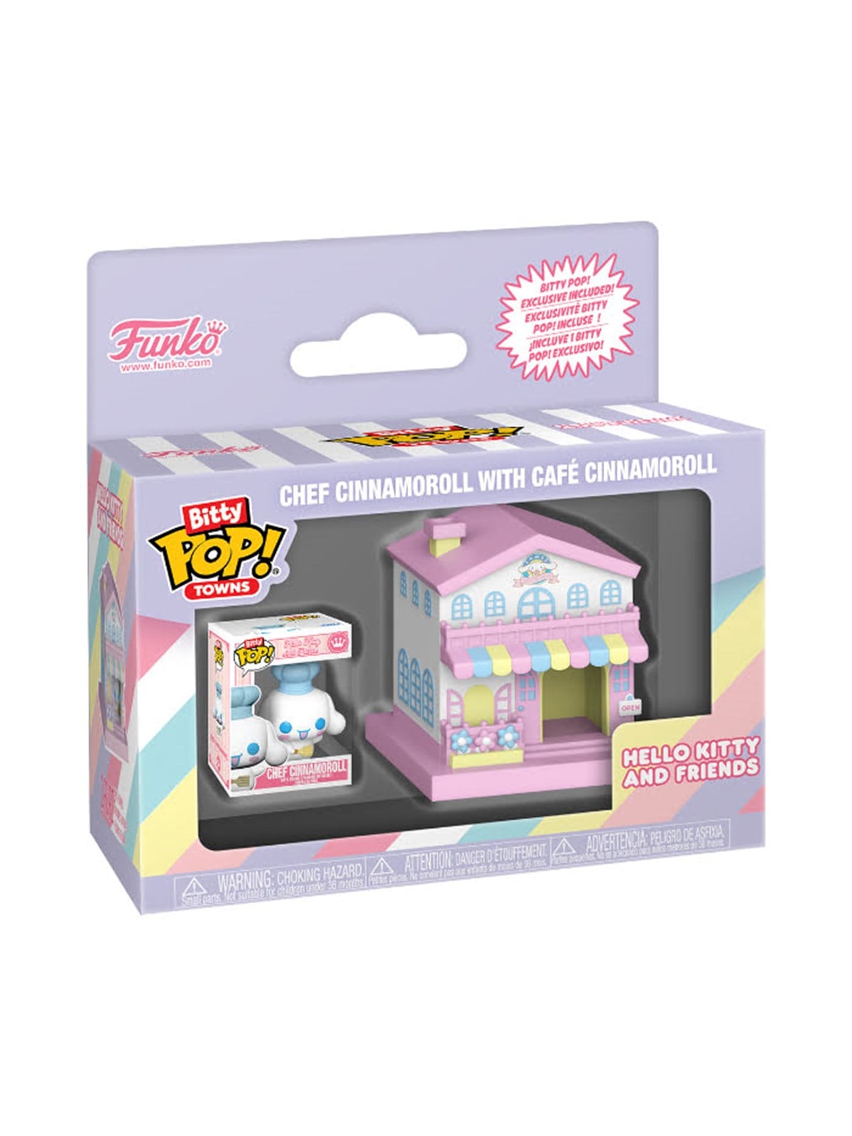 Funko! - Funko Bitty POP Town Sanrio Cafe Cinnamoroll w/C - Figur