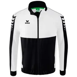 Erima Six Wings Präsentationsjacke Kinder - schwarz/weiß - 140
