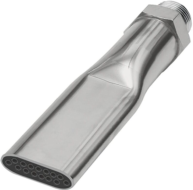 Riegler Lärmarme Flachdüse, M12x1,25, Messing vern., Düsenbreite 21,0 mm (22.403)