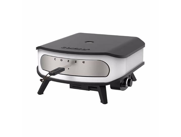 Cozze 90572 Gas-Pizzaofen 17 inch – Pizza Ofen – schwarz / weiss