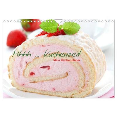 Mhhh ... Kuchenzeit Mein Küchenplaner (Wandkalender 2026 DIN A4 quer), CALVENDO Monatskalender