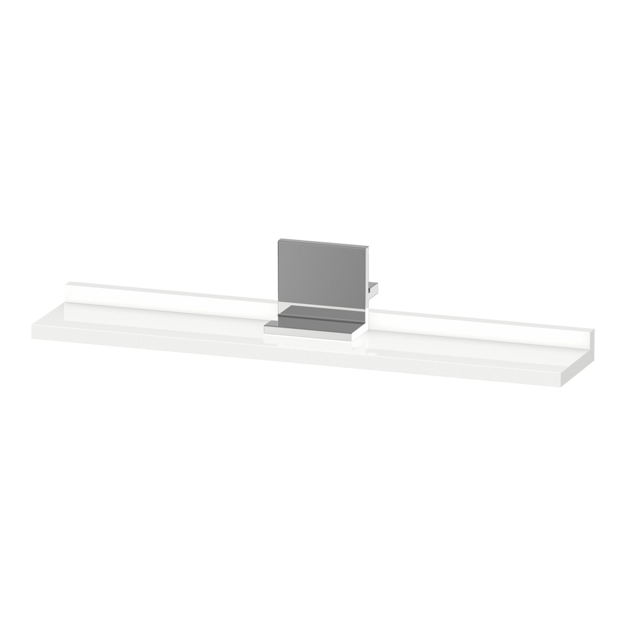 Duravit Spiegel-Ablage Sivida 65x65x3,6cm, we. hgl, montiert, chrom (SV7431010220000)