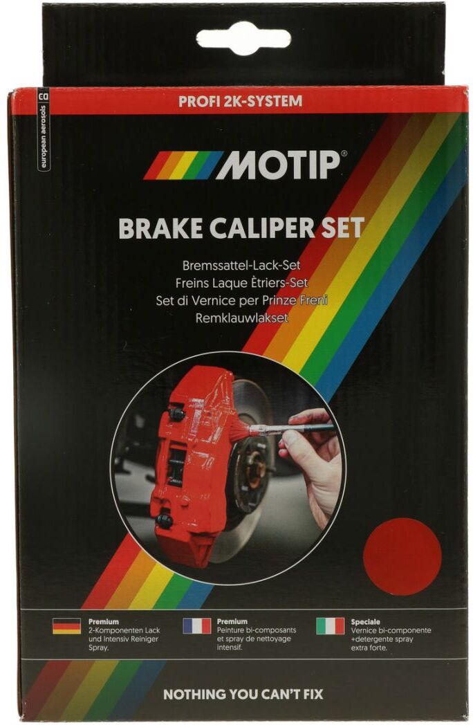 european aerosols MoTip Bremssattel-Set racingrot