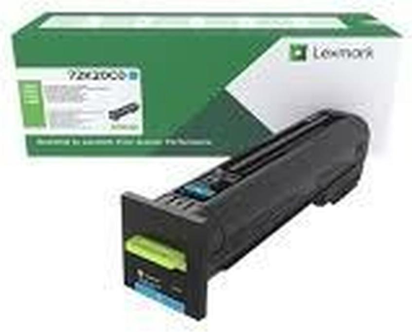 Lexmark 72K20C0, 8000 Seiten, Cyan, 1 Stück(e)