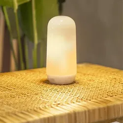 New Garden CANDY LED Tisch Leuchte Solar Akku mit Fernbedienung USB In&Out in Weiß IP54