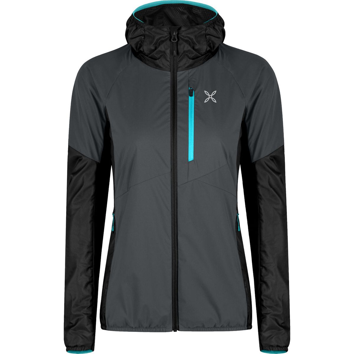 Montura Alpha EVO Jacket Woman antracite/turquoise (92730) XS MJAK43W-TS585-92730-XS