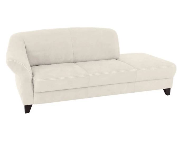 Liegesofa Klosters Basic Ponsel / Farbe: Weiss / Material: Leder Basic
