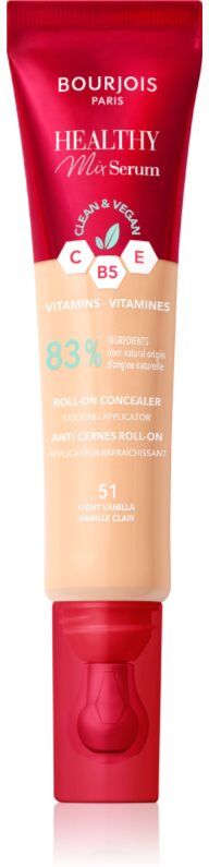 Bourjois Healthy Mix Serum hydrating concealer for the face and eye area shade 51 Light Vanilla 13 ml