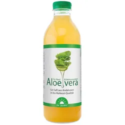 Dr. Jacob's Aloe Vera Gel-Saft Bio Rohkost-Qualität 1000 ml