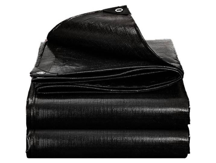 Abdeckplane 150 g/m² robust reißfest wasserdicht 4x5m schwarz
