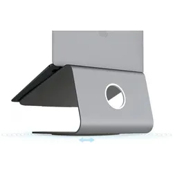 Raindesign mStand 360 - Notebook-Ständer - Space-grau, Notebook Ständer, Grau