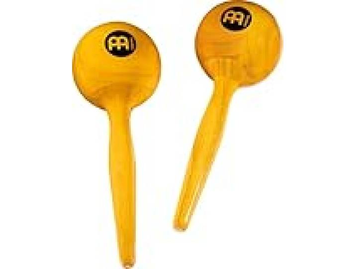 Meinl Percussion Wood Maracas Shaker - 2 Instruments de Musique avec un Son Chaud - Bois, Naturel (MWM2AM)