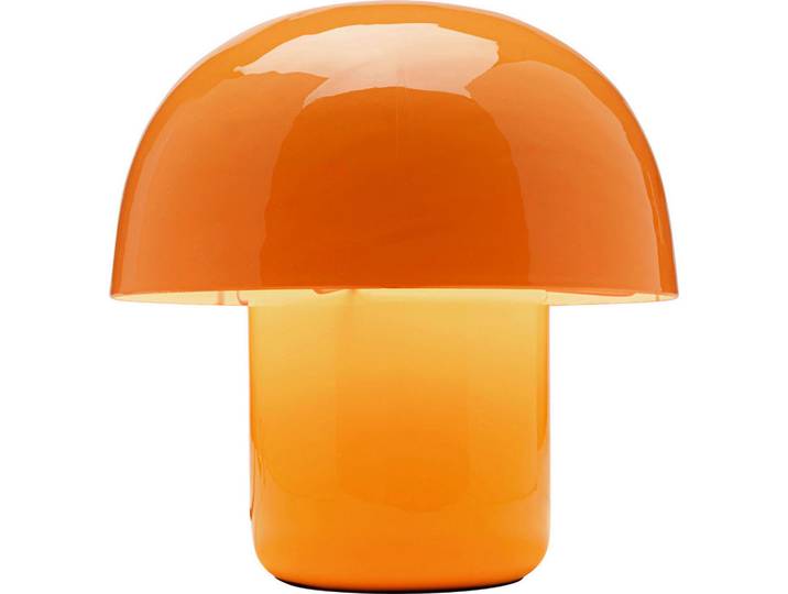 Kare-Design Tischleuchte Mushroom, Orange, Metall, Pilz, 20x20x20 cm, Lampen & Leuchten, Innenbeleuchtung, Tischlampen, Tischlampen